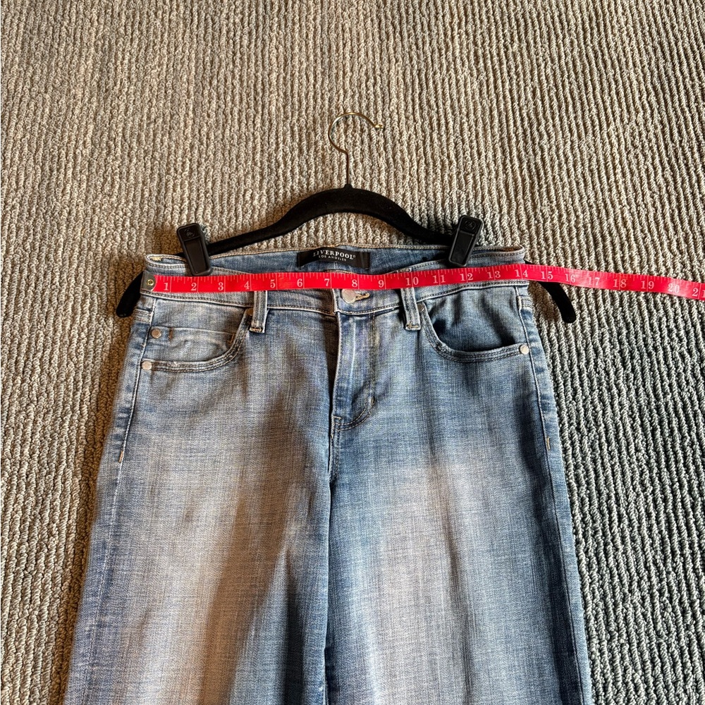 Liverpool Los Angeles Kennedy Crop jeans, excellent condition 27 Camino Real - Picture 4 of 8